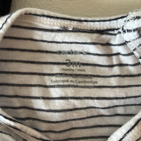 NWOT. Carter’s 3m Onesies. Bundle of 5. - Picture 2 of 2